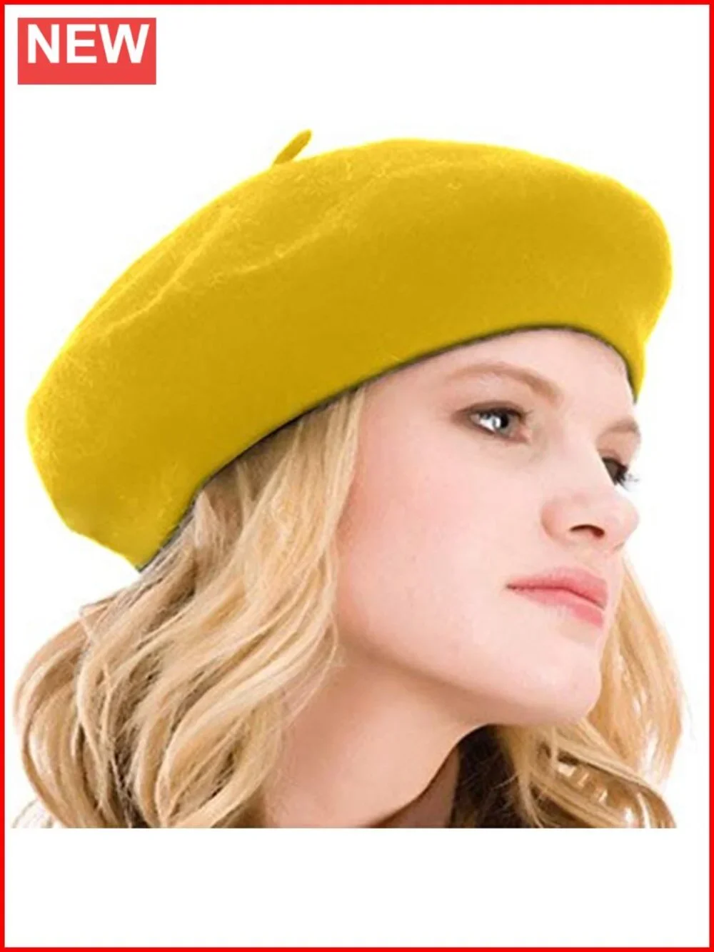 Wool French Beret for Women Parisian Style